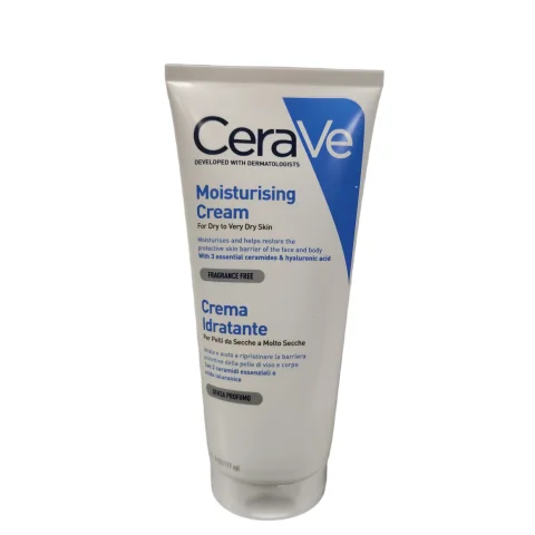 CeraVe Crema Idratante Viso e Corpo 177 ml - Per pelli da secche a molto secche CeraVe Crema Idratante Viso e Corpo 177 ml - Per pelli da secche a molto secche