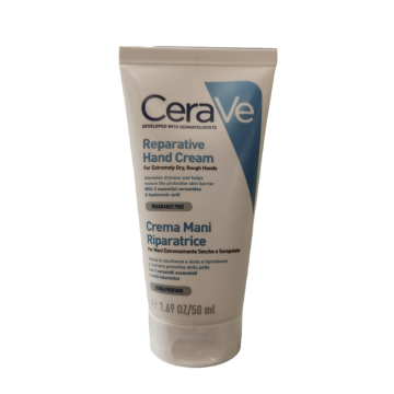 CeraVe Crema Mani Riparatrice 50 ml - Per mani estremamente secche e screpolate