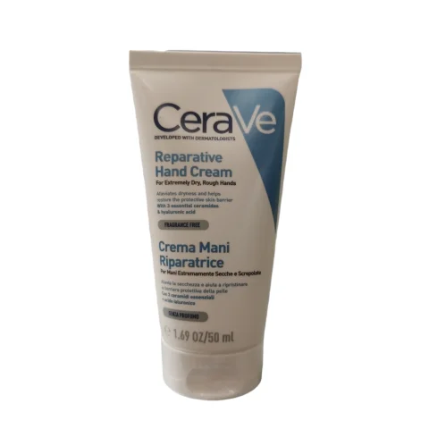 CeraVe Crema Mani Riparatrice 50 ml - Per mani estremamente secche e screpolate