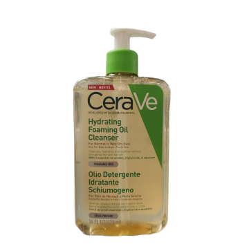 CeraVe Olio Detergente Idratante Schiumogeno 473 ml - Per pelli da normali a secche