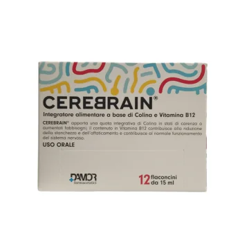 Cerebrain 12 Flaconcini da 15 ml - Integratore per il sistema nervoso