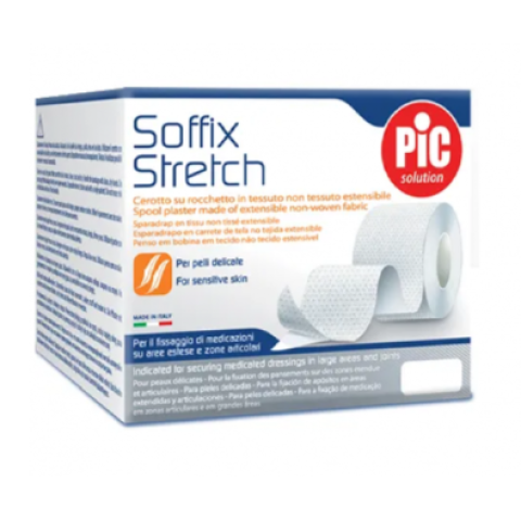 Pic Soffix Stretch Cerotto Estendibile TNT 2,5x500cm Pic Soffix Stretch Cerotto Estendibile TNT 2,5x500cm