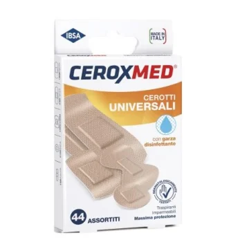 CEROXMED CEROTTI UNIVERSALI ASSORTITI 44 PEZZI