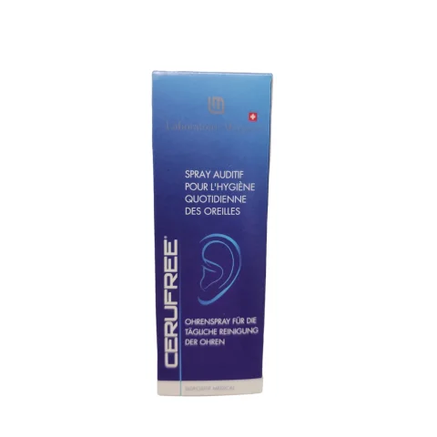 Cerufree Spray Auricolare per l'Igiene Quotidiana delle Orecchie 30 ml