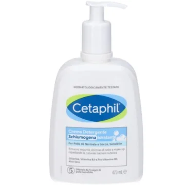 Cetaphil Crema Detergente Idratante Schiumogena 473ml