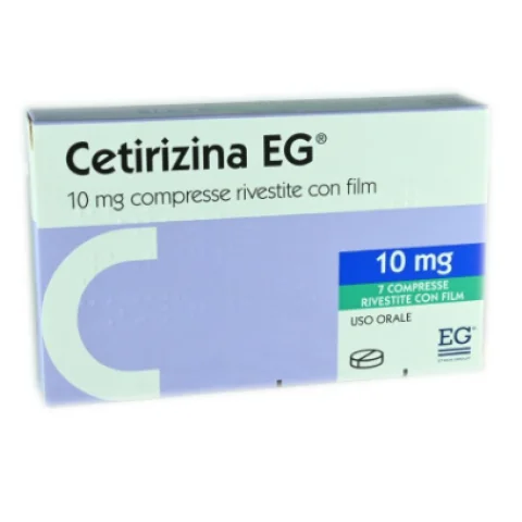 CETIRIZINA EG 7 compresse CETIRIZINA EG 7 compresse