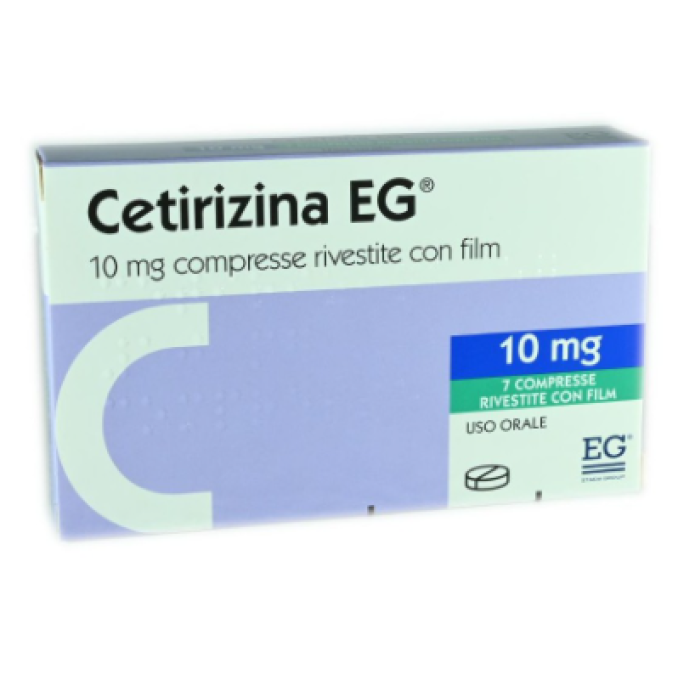 CETIRIZINA EG 7 compresse