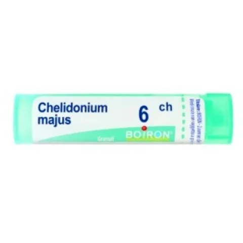 CHELIDONIUM MAJUS 6CH 80GR 4g Boiron CHELIDONIUM MAJUS 6CH 80GR 4g Boiron