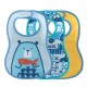 Chicco Bavaglini Pappa Bimbo 6Mesi+ Colore Light Blue 3 Pezzi 