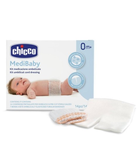 Chicco Medibaby 1 Kit Medicazione Ombelicale 0Mesi+