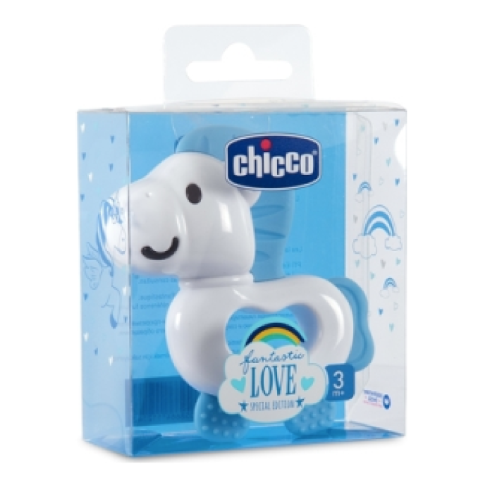 Chicco Massaggiagengive Pony Fantastic Love Azzurro 3m+