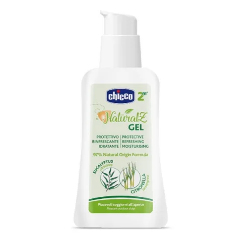 Chicco Gel NaturalZ Protettivo & Rinfrescante Antizanzare Beb&egrave; e Bambini 2M+ 60 ml