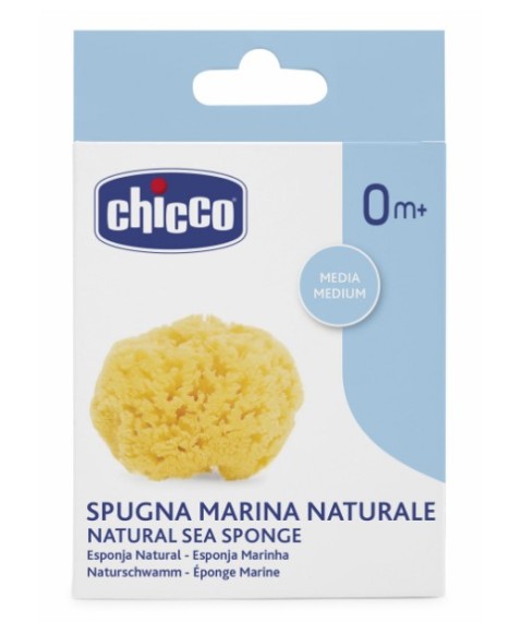 Chicco Spugna Marina Naturale 0Mesi+ 1 Pezzo