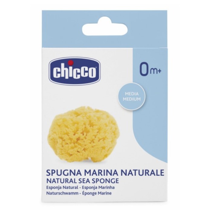 Chicco Spugna Marina Naturale 0Mesi+ 1 Pezzo