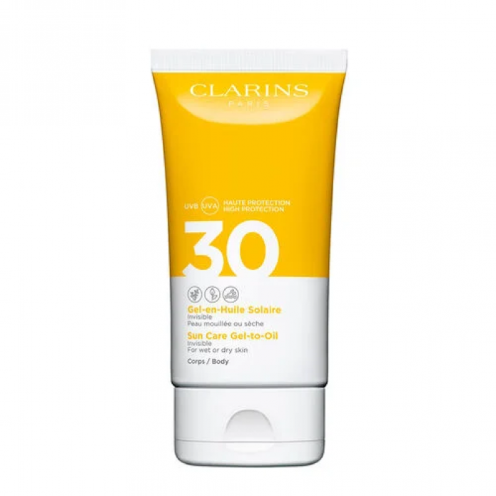 CLARINS Gel-Olio Solare Corpo spf30 100ml