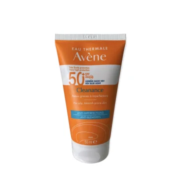 Av&egrave;ne Cleanance Solare Spf50+ Anti-Imperfezioni Ultra Leggero Viso 50 ml