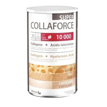 COLLAFORCE 10.000 Integratore di Collagene e Acido Ialuronico 450g