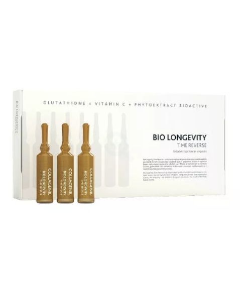 Collagenil Bio Longevity Time Reverse trattamento antirughe viso in fiale