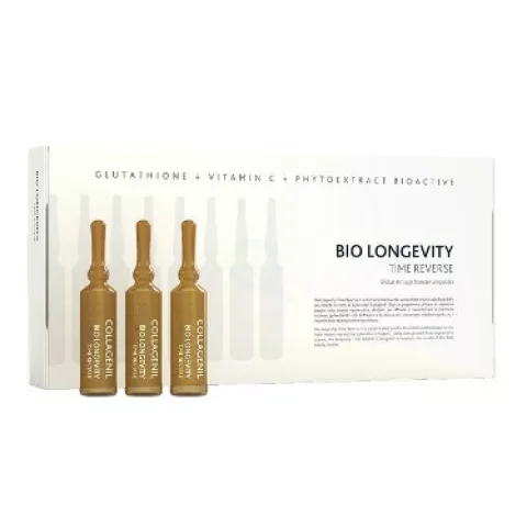 Collagenil Bio Longevity Time Reverse trattamento antirughe viso in fiale