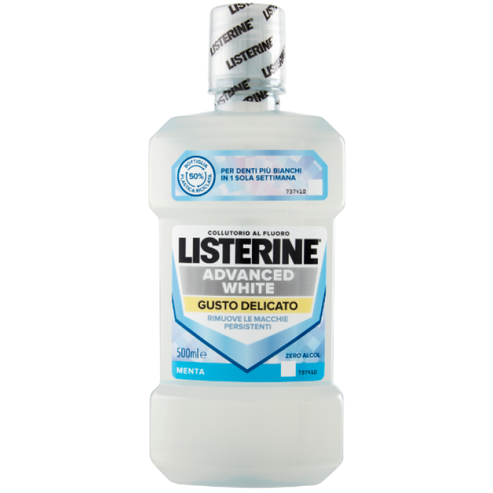 LISTERINE COLLUTORIO ADVANCED WHITE DELICATO 500ml