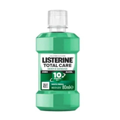 Listerine Total Care Collutorio al Fluoro Denti e Gengive 80ml