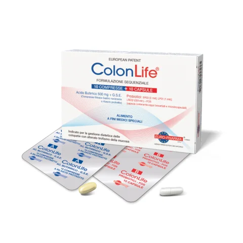 COLONLIFE Integratore Alimentare 10 compresse + 10 capsule