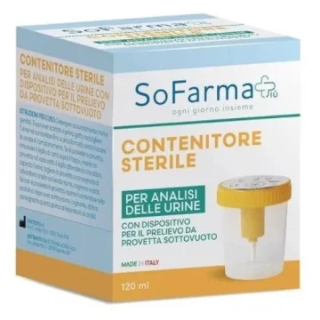 Contenitore Sterile per analisi delle Urine Sofarma+