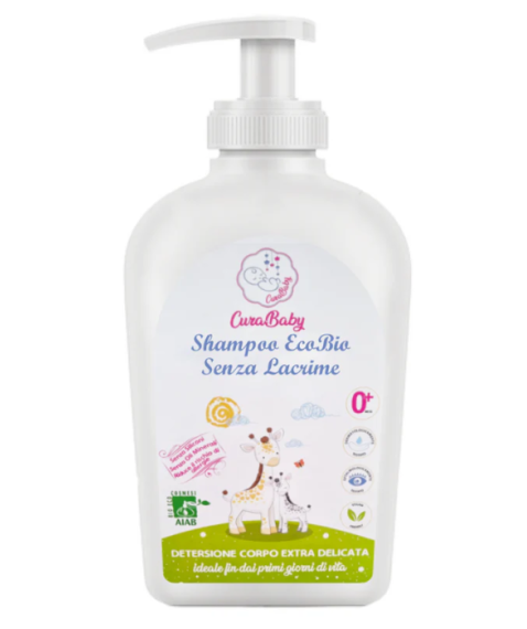 Curababy Shampoo Ecobio Zero Lacrime 500ml