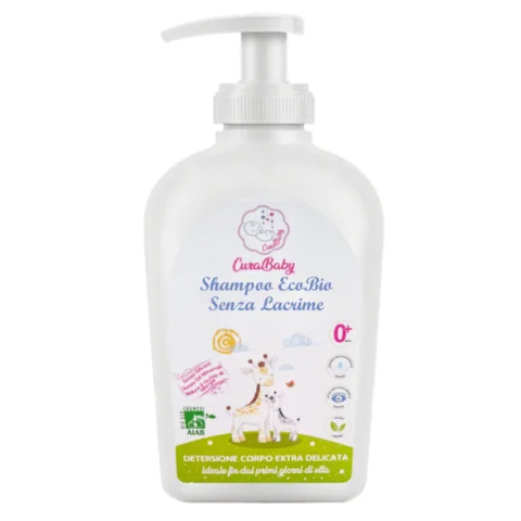 Curababy Shampoo Ecobio Zero Lacrime 500ml Curababy Shampoo Ecobio Zero Lacrime 500ml