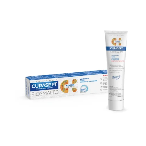 Curasept Biosmalto Junior - Dentifricio Gusto Tutti Frutti 75ml
