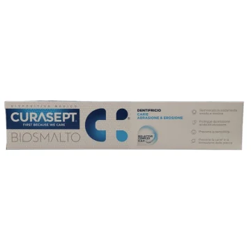 Curasept Biosmalto Dentifricio Carie Abrasione Erosione 75 ml