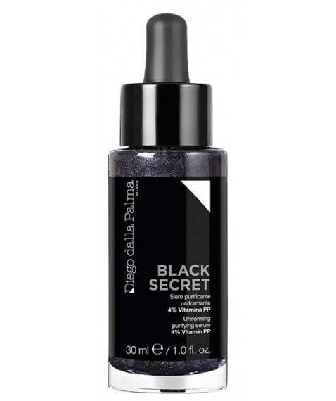 Diego dalla Palma Black Secret Siero Purificante Uniformante Viso 30 ml