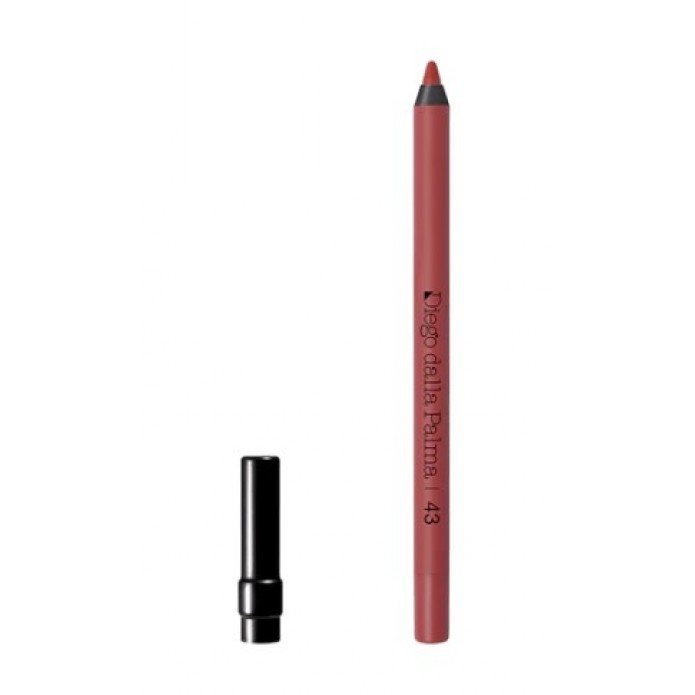 Diego dalla Palma Makeupstudio Stay On Me Lip Liner Long Lasting Water Resistant nr. 43 Colore Mauve - Matita labbra resistente all'acqua