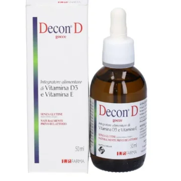 Decon D Gocce Integratore di Vitamina D3 ed E, 50ml