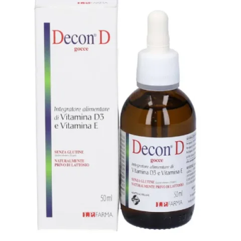 Decon D Gocce Integratore di Vitamina D3 ed E, 50ml