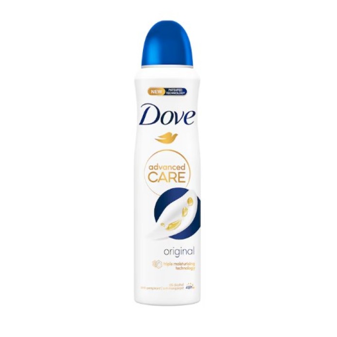 DOVE DEODORANTE ADVANCED CARE ORIGINAL SPRAY 150ML