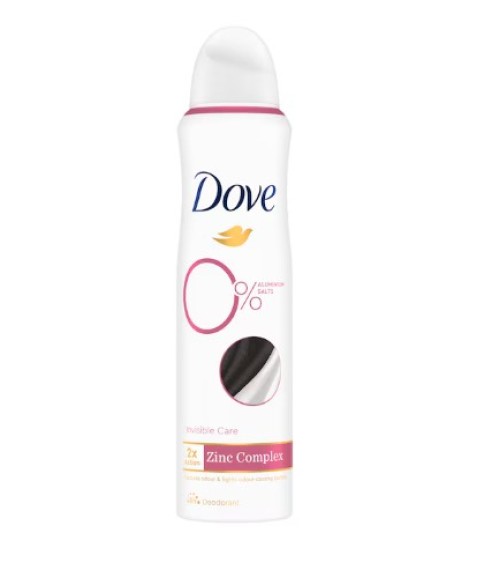 Dove Deodorante Invisible Care Zinc Complex 150ml