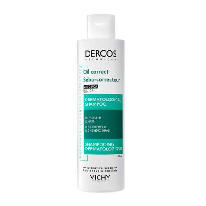 Vichy Dercos Oil Control Shampoo Sebo-Regolatore 200ml