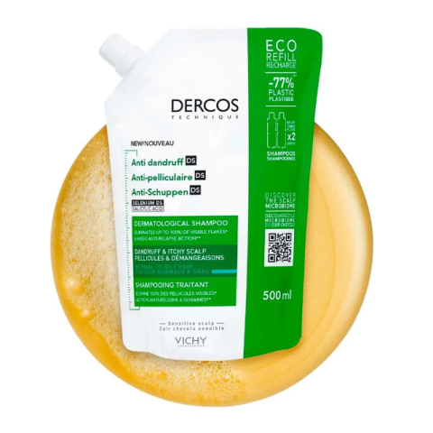 DERCOS RICARICA SHAMPOO ANTIFORFORA CAPELLI NORMALI e GRASSI DERCOS RICARICA SHAMPOO ANTIFORFORA CAPELLI NORMALI e GRASSI