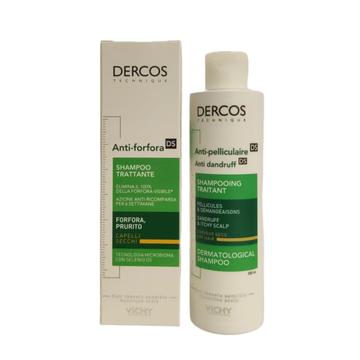 Vichy Dercos Shampoo Anti-Forfora 200 ml - Per capelli secchi