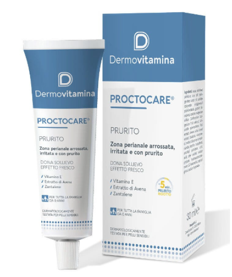 Dermovitamina Proctocare Prurito Anale 30ml