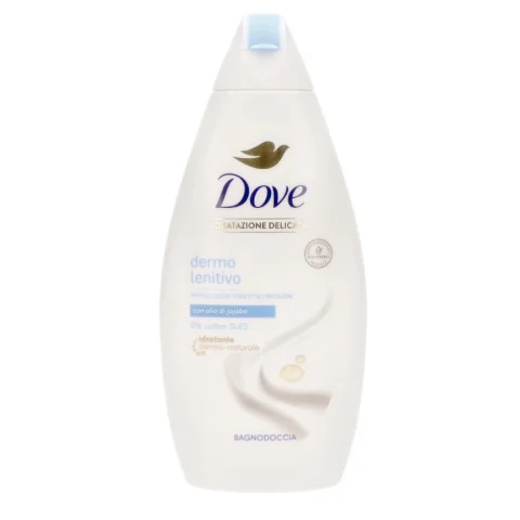 DOVE Bagnoschiuma DERMO LENITIVO 450ML DOVE Bagnoschiuma DERMO LENITIVO 450ML