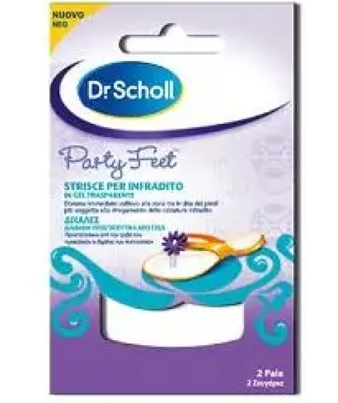 Dr Scholl Party Feet Strisce per Infradito 2 paia