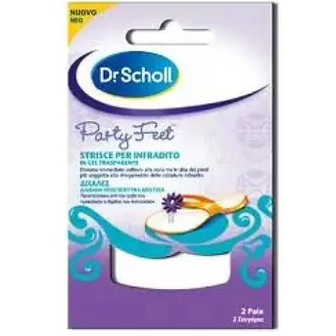 Dr Scholl Party Feet Strisce per Infradito 2 paia Dr Scholl Party Feet Strisce per Infradito 2 paia