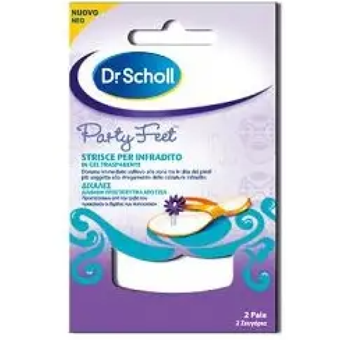 Dr Scholl Party Feet Strisce per Infradito 2 paia