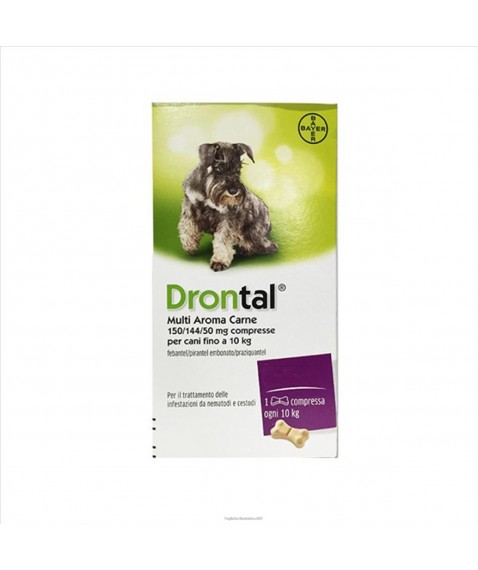 Drontal Cane Multi Aroma Carne 6 compresse Farmaco antiparassitario