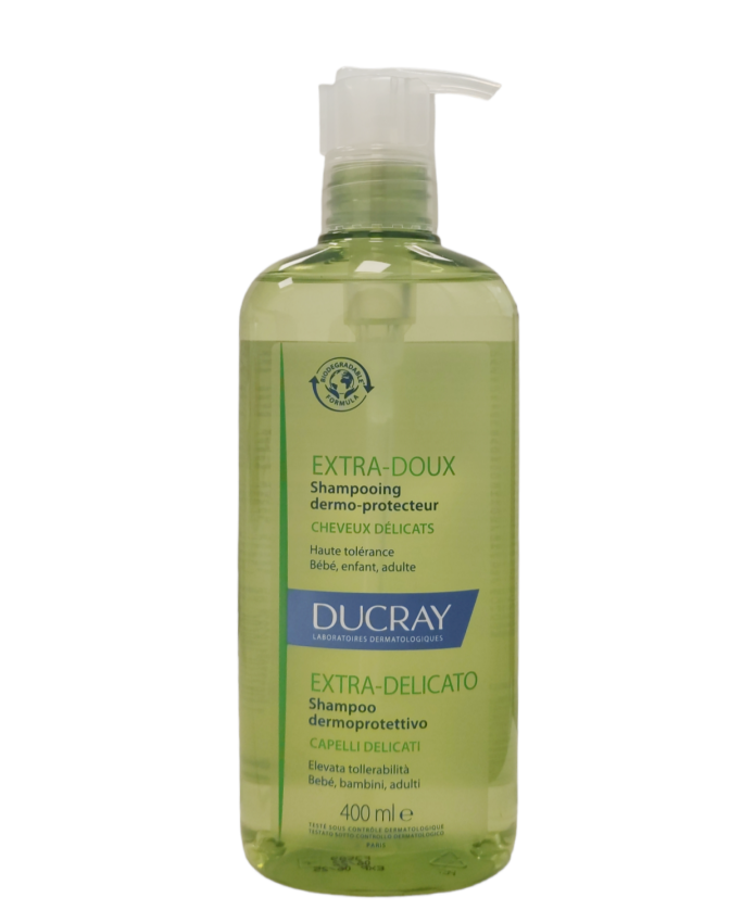 Ducray Extra-Delicato Shampoo Dermo-Protettivo per Capelli Delicati 400 ml