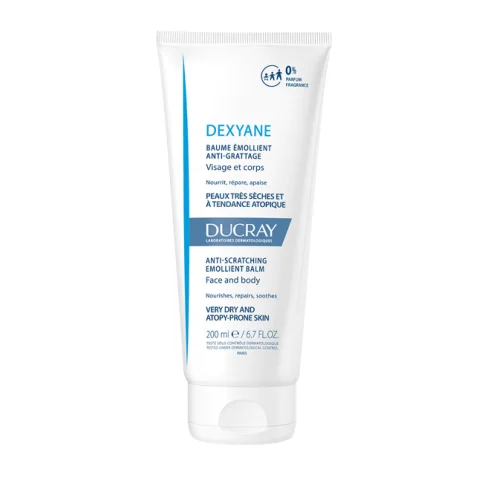 Ducray Dexyane Crema Balsamo Emolliente Anti-Grattage Viso e Corpo per Pelli Molto Secche a Tendenza Atopica 200 ml Ducray Dexyane Crema Balsamo Emolliente Anti-Grattage Viso e Corpo per Pelli Molto Secche a Tendenza Atopica 200 ml