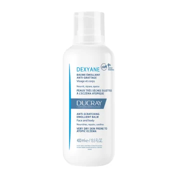 Ducray Dexyane Crema Balsamo Emolliente Anti-Grattage Viso e Corpo per Pelli Molto Secche a Tendenza Atopica 400 ml