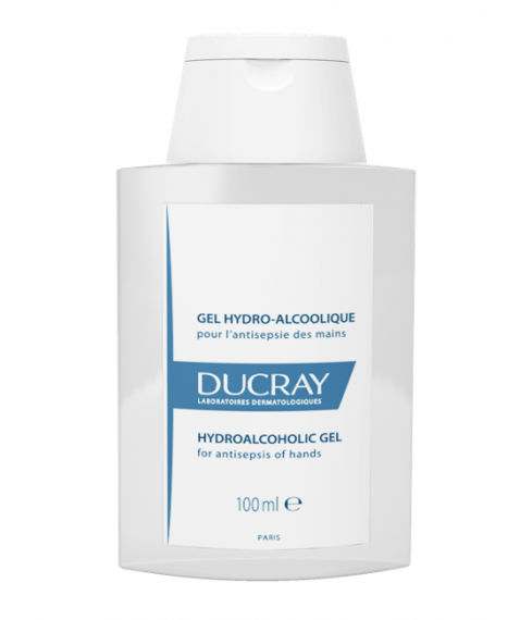 Ducray Gel Idro-Alcolico per Detergere le Mani 100 ml